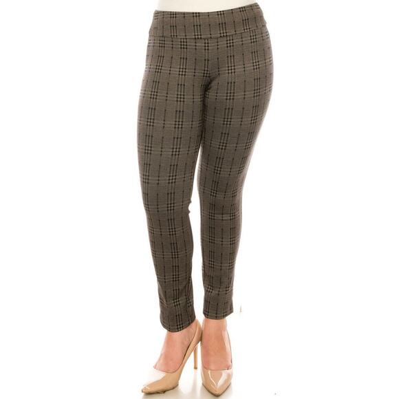 Zac & Rachel Women's Pants Size S Brown Stretch B13 - Picture 1 of 5